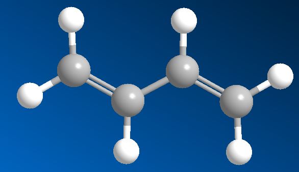 Butadiene space fill