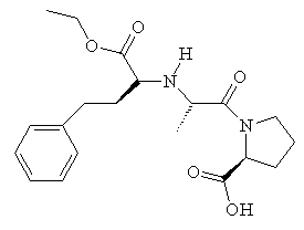 Enalapril structure