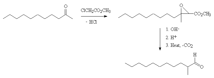 Synthesis of 2-methylundecanal