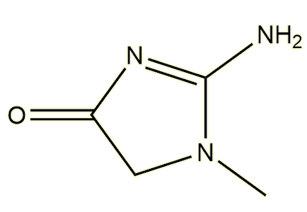 Structure of creatinine