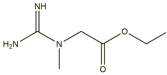 Structure of Creatine ethyl ester