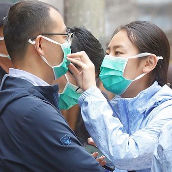 People wearing facemasks as protection againsts COVID-19