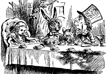 Mad hatter's Tea party