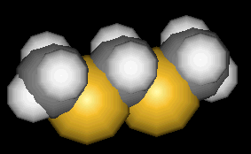 Structure of CH3SCH2SCH3 - click for 3D VRML image