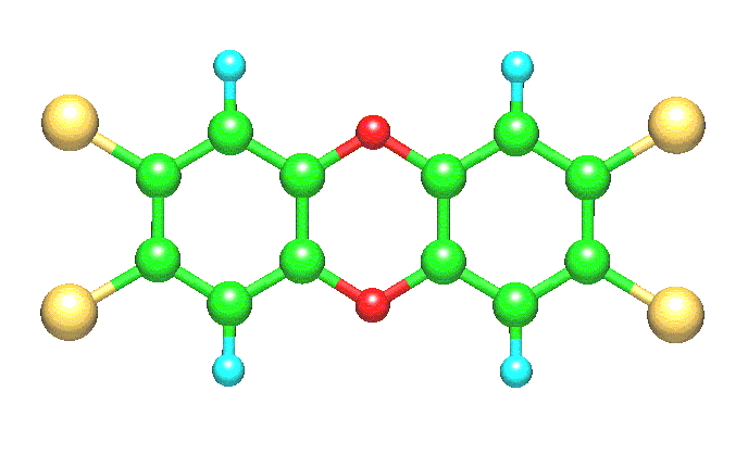 Dioxin - click for 3D structure
