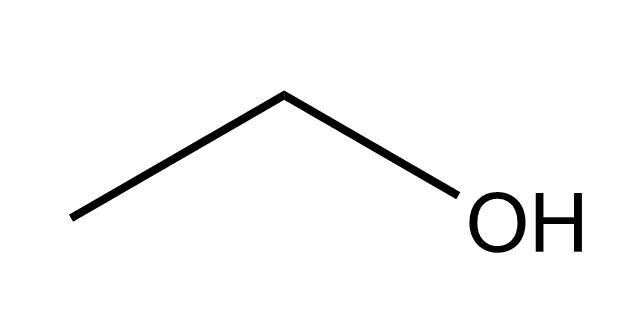 Structure of ethanol