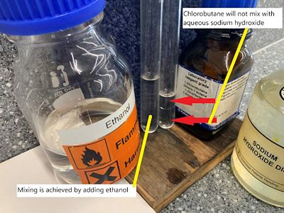 Ethanol in the lab