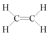 Ethene stick structure