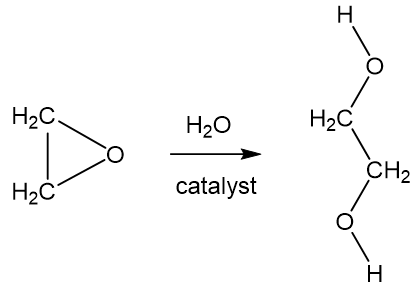 Another reaction to form glycol