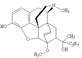 Etorphine - click for VRML structure