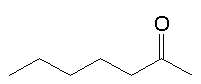 heptanone - click for 3D structure