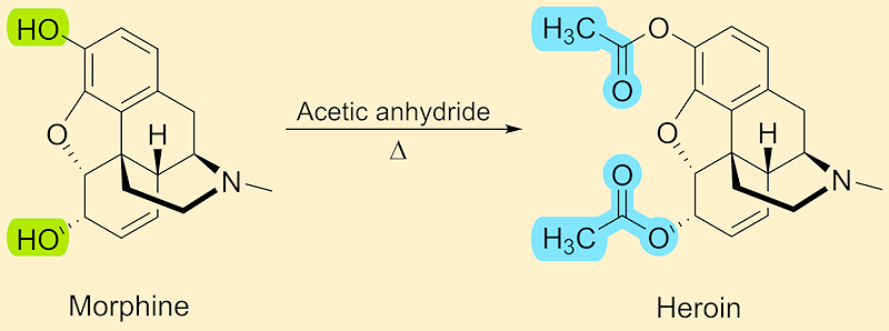 Heroin Structure