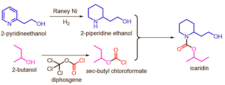 Synthesis of icaridin
