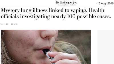 Washington Post article about EVALI