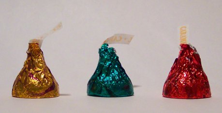 Hershey's kisses