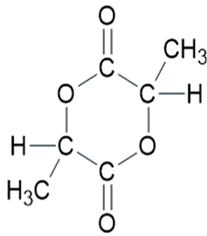 Dimer of lactic acid