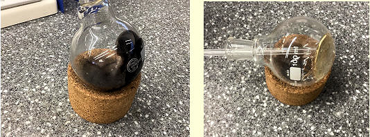 Results of experiments to polymerise lactic acid