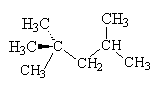 trimethylpentane - click for VRML  structure