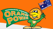 Orange Power logo, image taken from: http://www.orangepower.com.au/companyinfo/