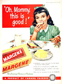 A classic advert for magarine
