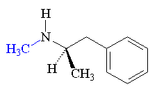 L-Methamphetamine - Click for 3D VRML structure
