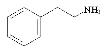 Phenylethylamine - click for 3D structure