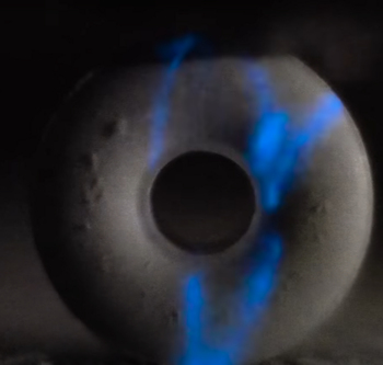 Hammer hitting Wint-O-Green Life Savers