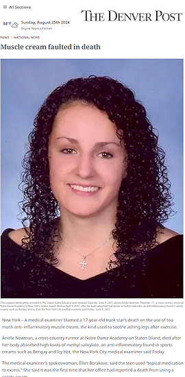 Arielle Newman Denver Post article