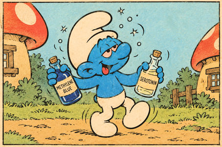 An ill smurf
