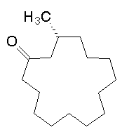 Muscone - click for 3D structure