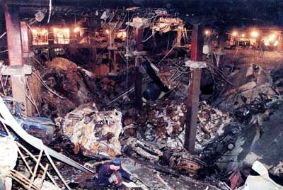 Aftermath of the WTC bombing 1993