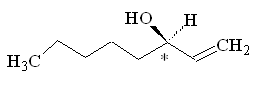 R-octenol - click for 3D structure