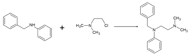 Synthesis of phenbenzamine