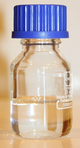 Bottle of pyridine