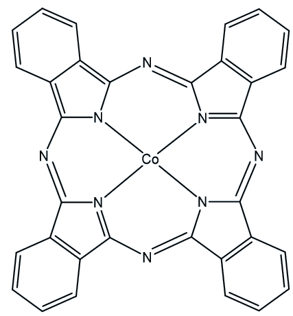 Cobalt phthalocyanine catalyst