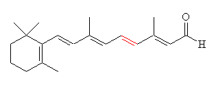 all-trans-retinal - click for 3D structure