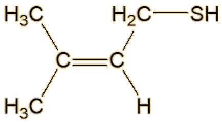 3-methylbut-2-ene-1-thiol