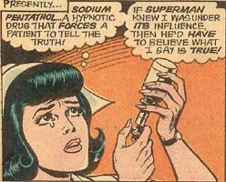 Superman and the truth serum