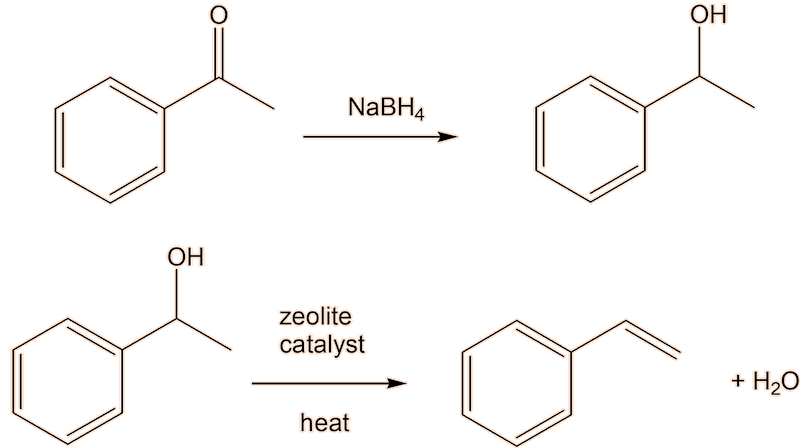 Two-step conversion