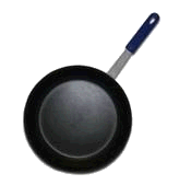 A Teflon-coated frying pan