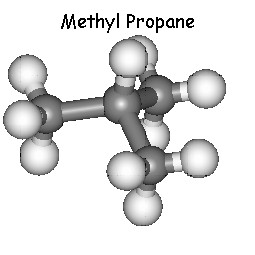 Branched Chain Alkane - click for 3D molfile