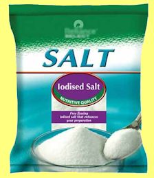 Iodised salt