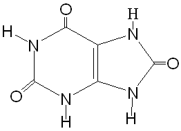 Uric acid - click for 3D structure