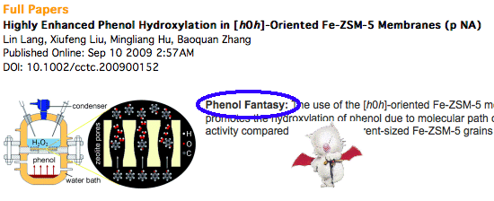 phenol fantasy paper