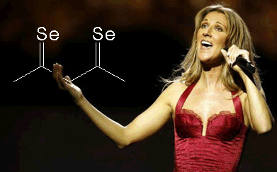 Celine-dion holding her molecule