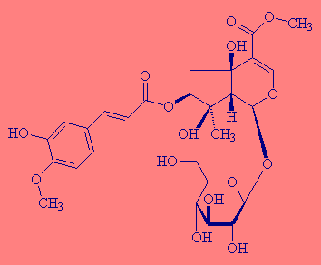 Structure of durantaerectoside A
