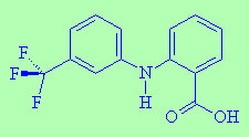 Flufenamic acid - click for a 3D fluffing