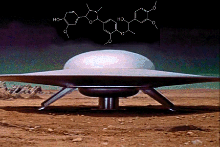 A flying saucer