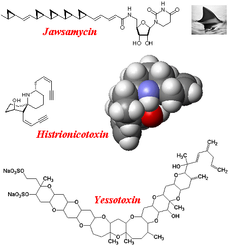 Various toxins with silly names