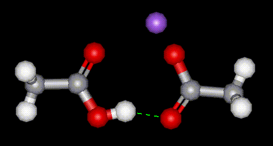 sodium hydrogen acetate